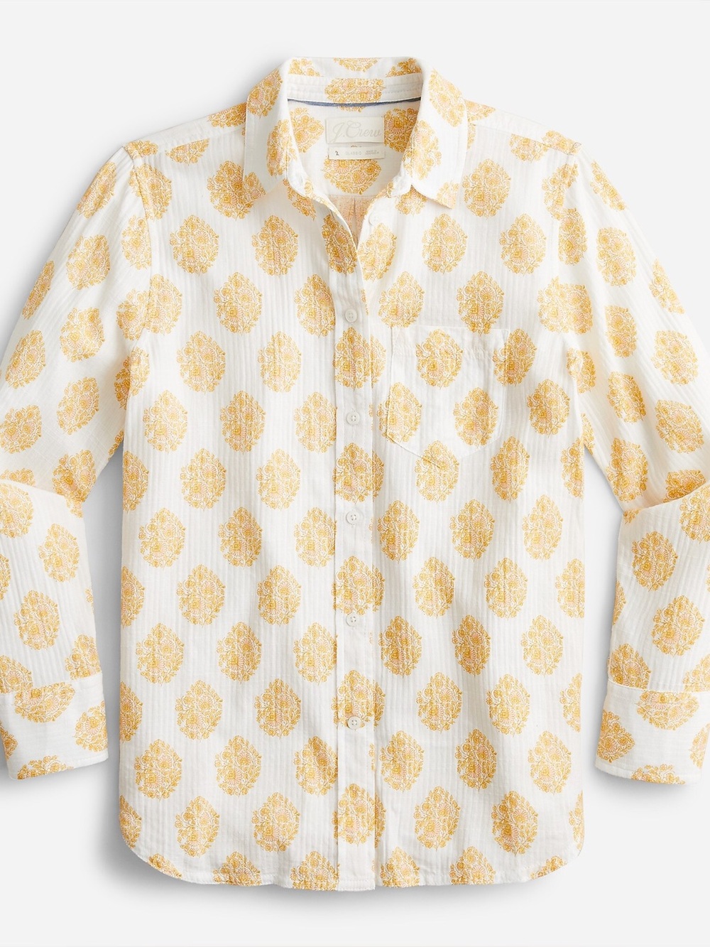 J. Crew Classic-fit Soft Gauze Shirt